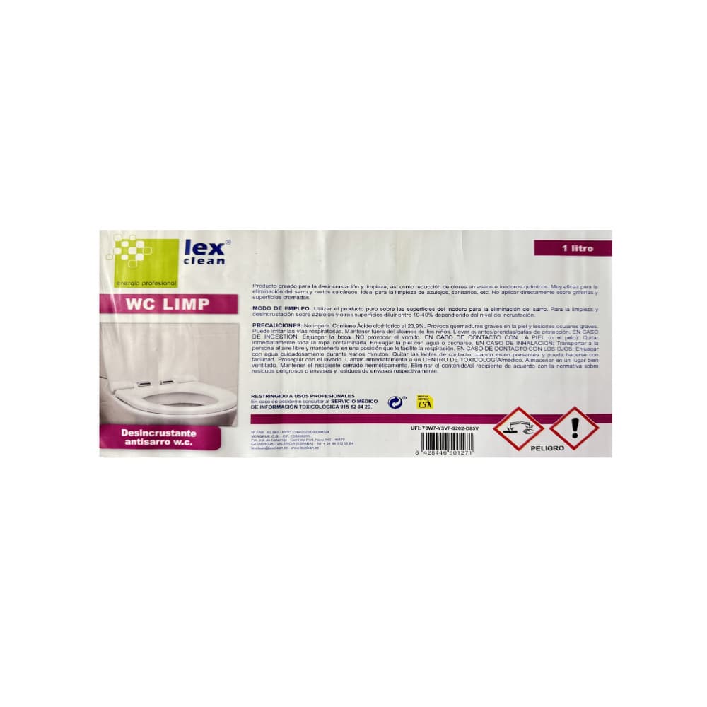 Desincrustante antisarro W C (1 L) - Miniatura 4