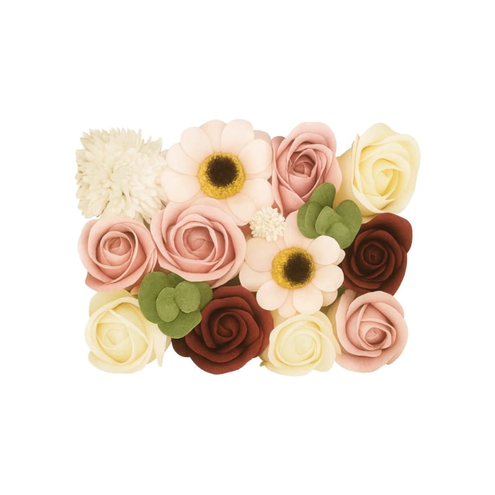 Jabones perfumados en forma de flores Ola Flowers (12 x 20 g) - Miniatura 2