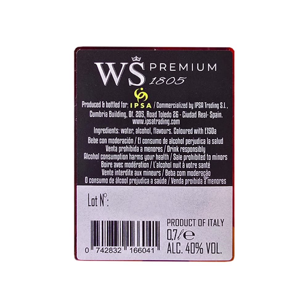 Whisky Premium WS 1805 (700 ml) - Miniatura 4