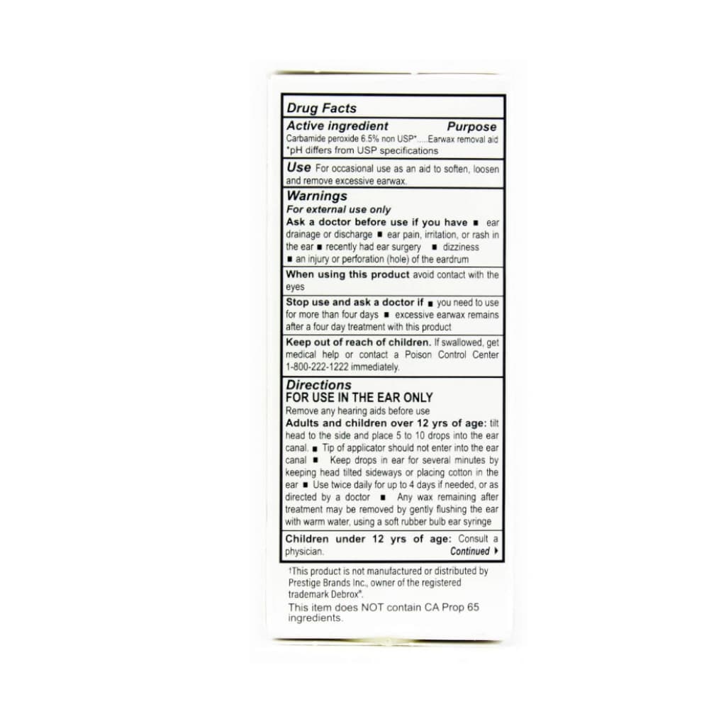 Gotas óticas de peróxido de carbamida 6.5% Major (15 ml) - Miniatura 3