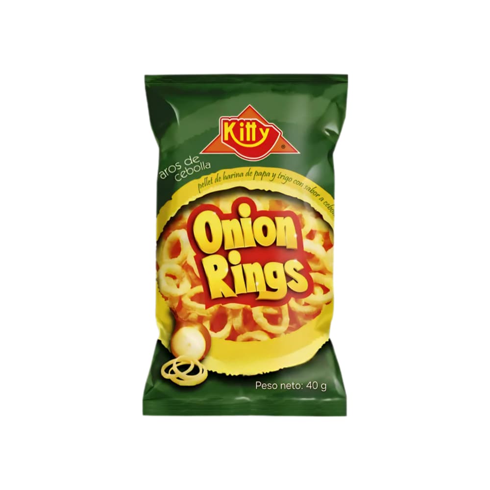 Aros de cebolla Kitty (40 g / 1.41 oz) - Imagen 1