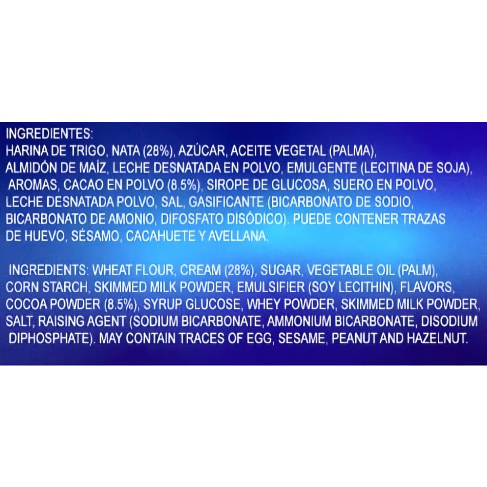 Galletas de chocolate Porleo Aldiva (30 g / 1.06 oz) - Miniatura 4