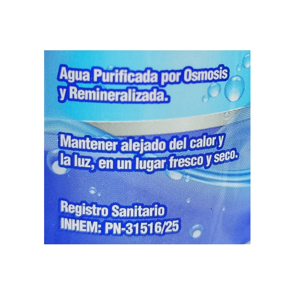 Agua purificada Río Blanco (500 ml) - Miniatura 3