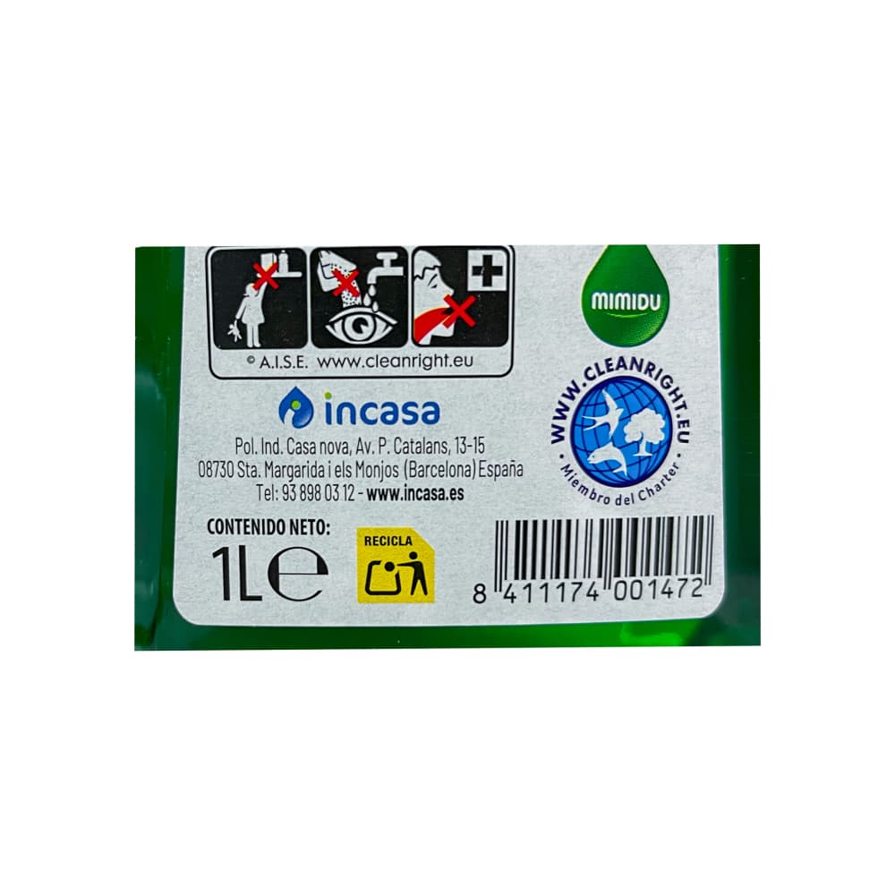 Lavavajillas ultra concentrado Mimidu (1 L) - Miniatura 4