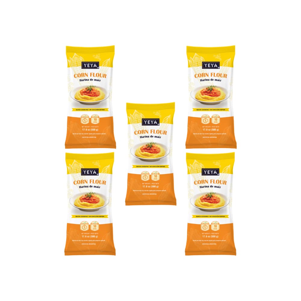 Harina de maíz Yeya (5 x 500 g / 1.1 lb) - Imagen 1