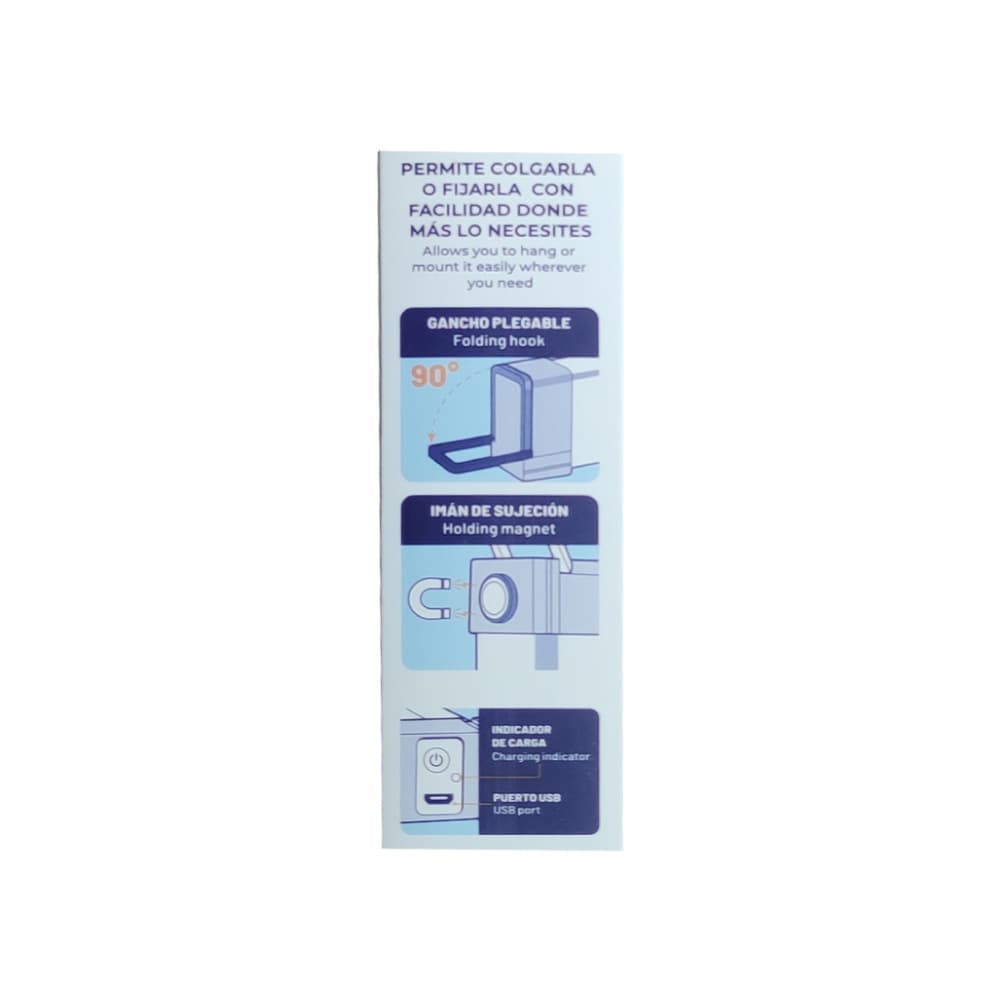 Lámpara Led recargable 40 W Angell Light (3 U) - Miniatura 4