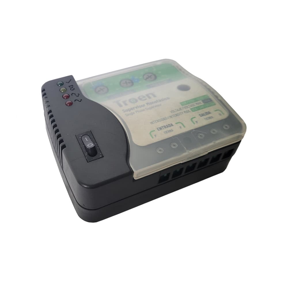 Protector de voltaje monofásico de línea de 220 V / 20 A Troen - Miniatura 8