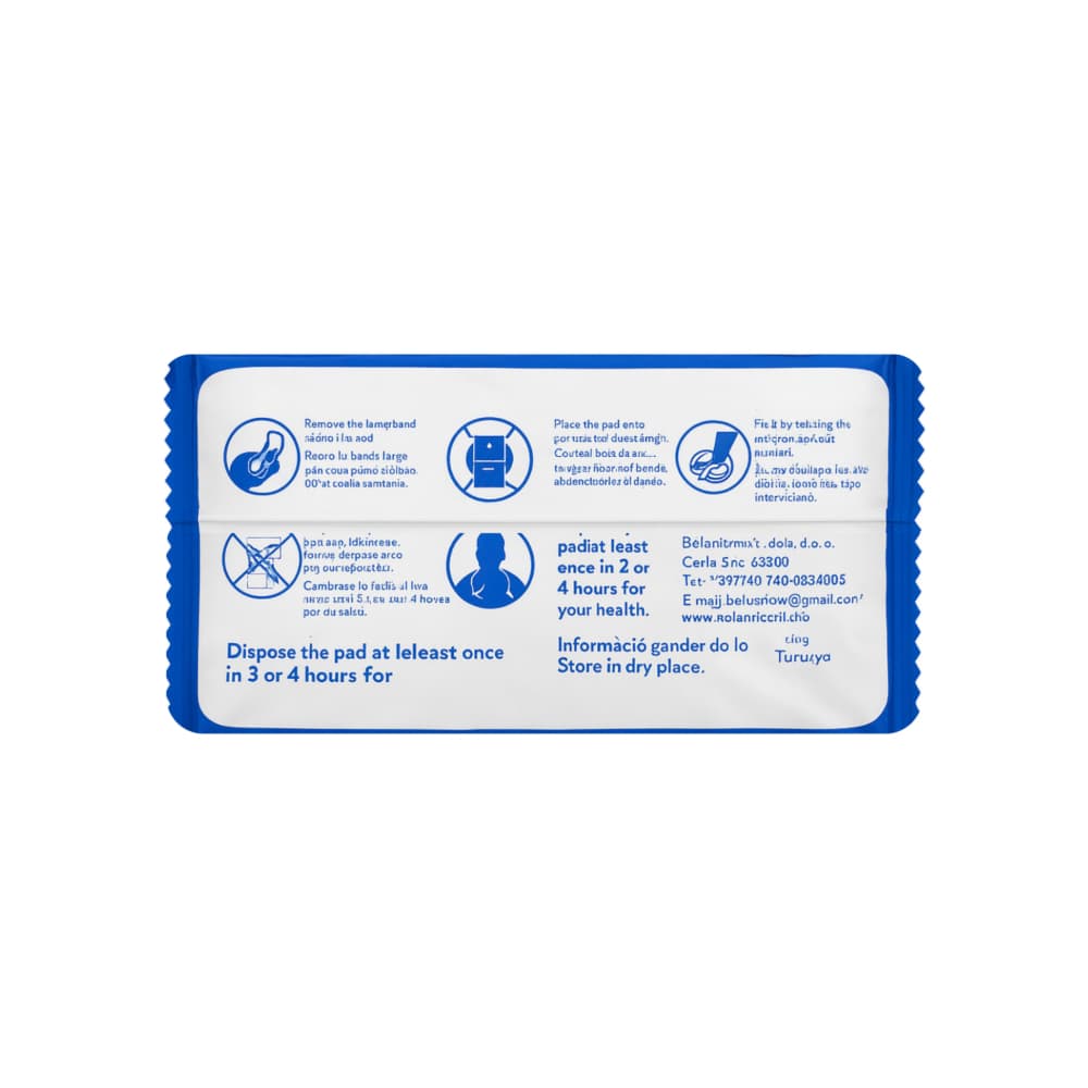 Toallas sanitarias con alas para flujo normal First Lady (9 U) - Miniatura 4