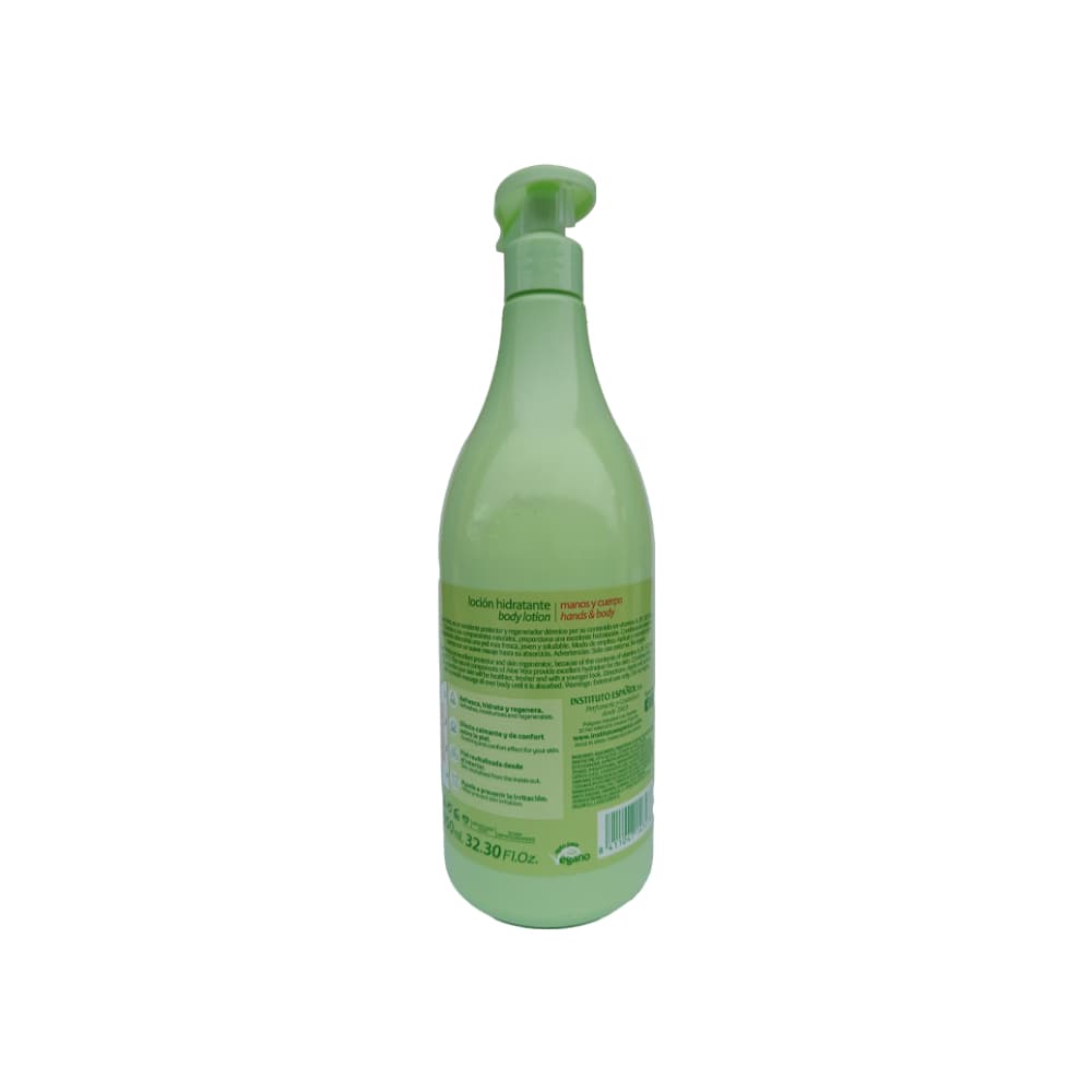 Loción hidratante de aloe vera Instituto Español (950 ml / 32.30 oz) - Miniatura 2
