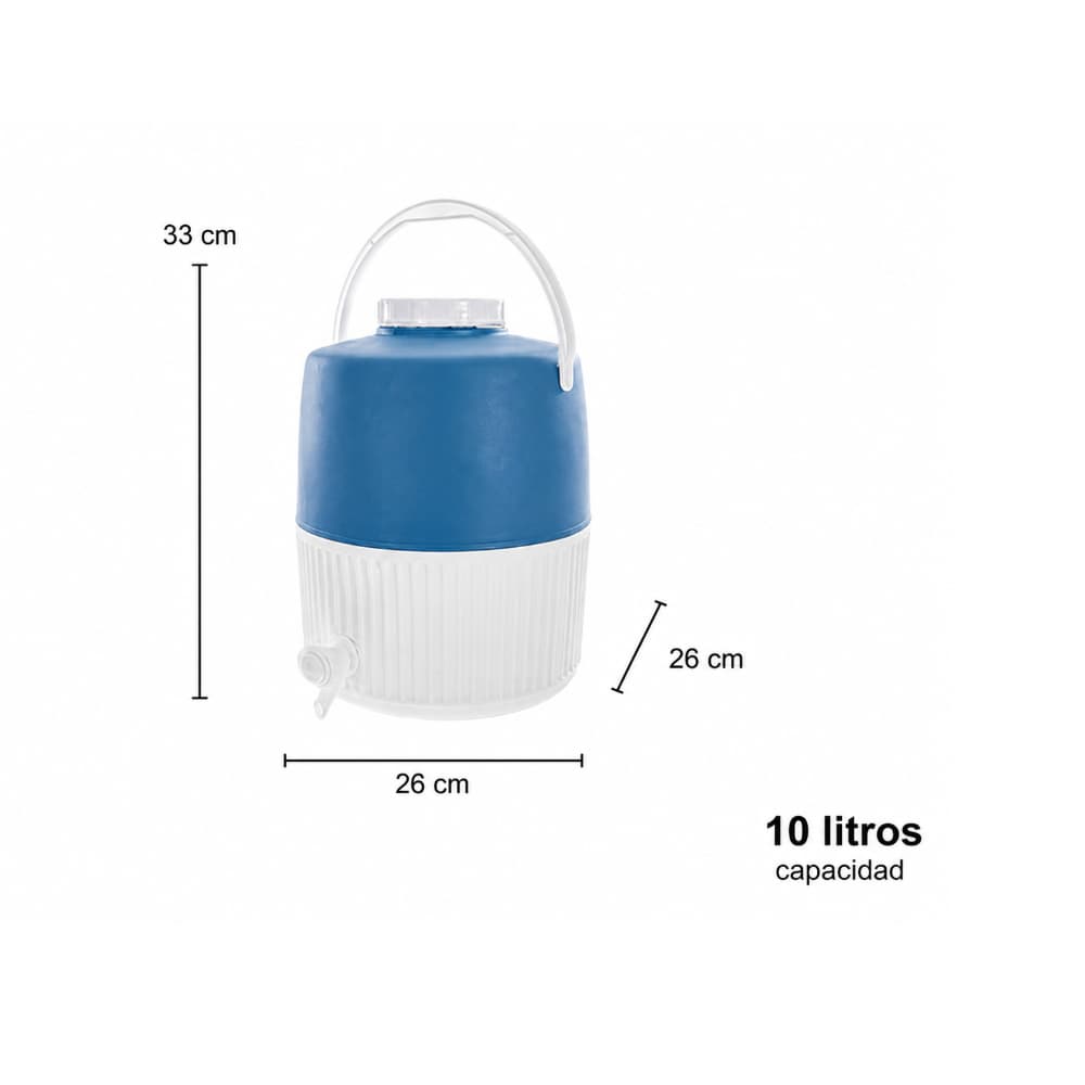Nevera portátil con dispensador (10 L) Casa y Menaje - Miniatura 2