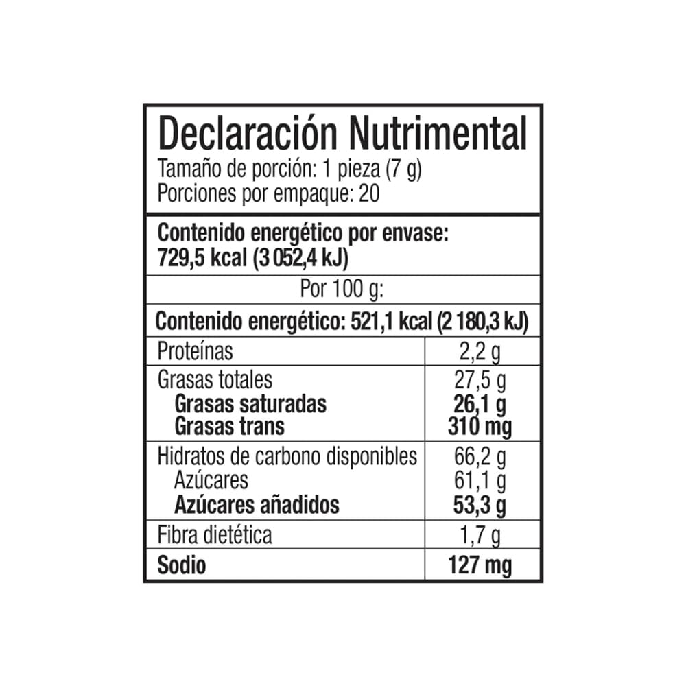 Tabletas con cocoa sabor avellana Cremino (140 g / 4.93 oz) - Miniatura 4