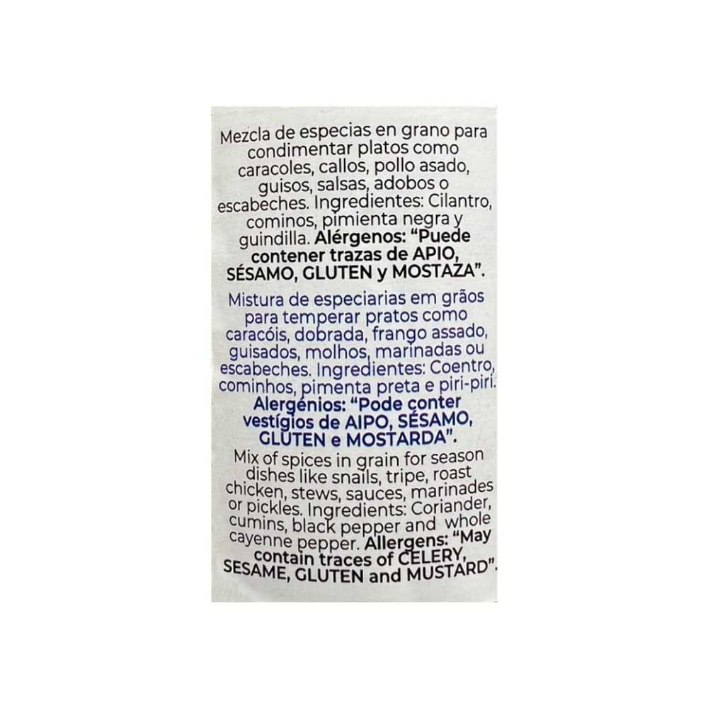 Sazonador de especias reunidas La Barraca (325 g / 11.4 oz) - Miniatura 3