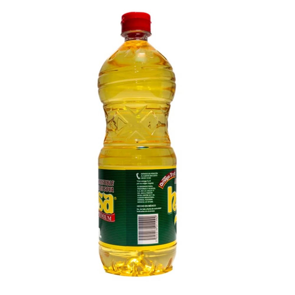 Aceite puro de soya Hysa (1 L) - Miniatura 2