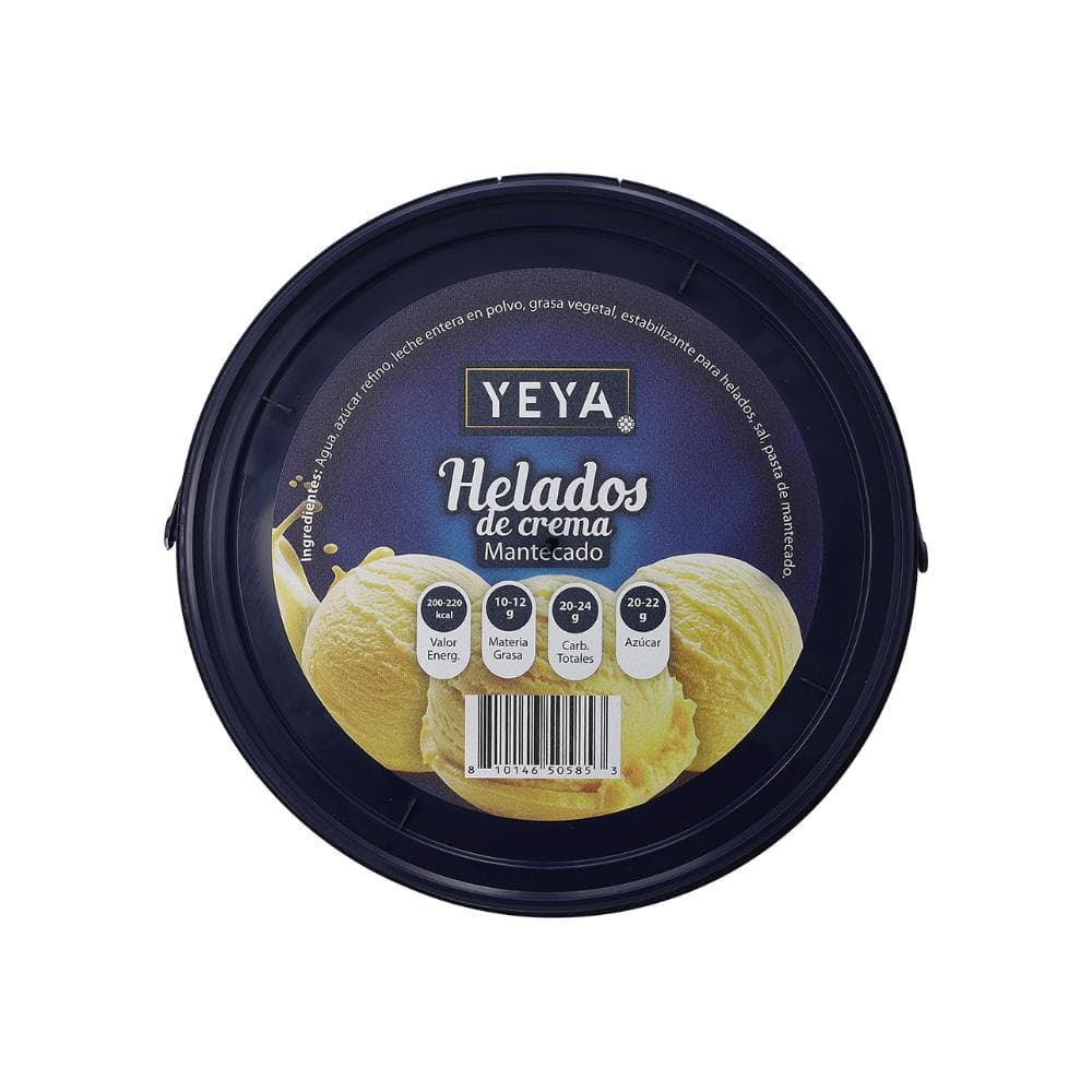 Helado de crema sabor a mantecado YEYA (4 L) - Miniatura 5