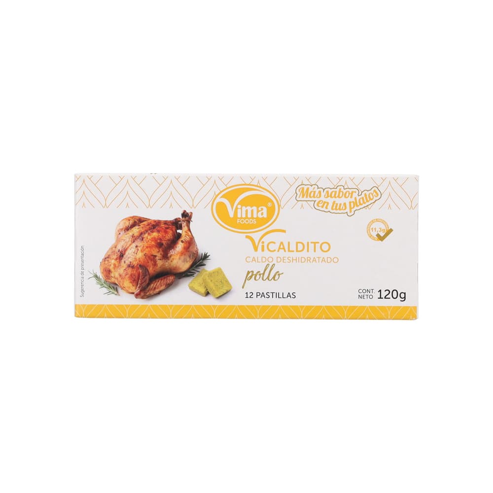 Caldo deshidratado de pollo Vima Foods (120 g / 4.23 oz) - Miniatura 2