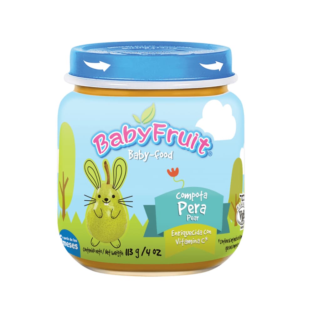 Compota de pera Baby Fruit (24 x 113 g /4 oz) - Miniatura 3