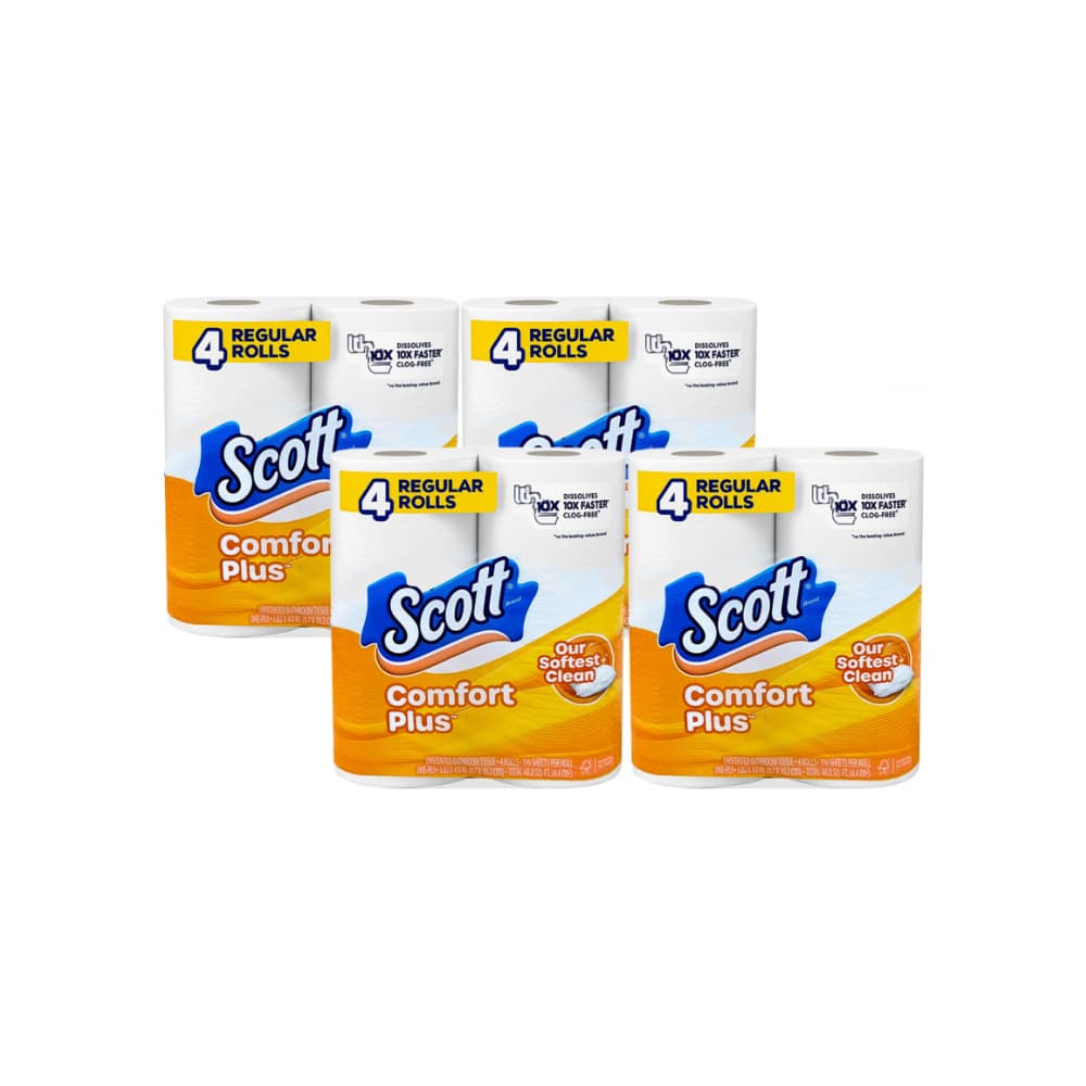 Papel sanitario doméstico Scott Brand (4 x 4 U) - Miniatura 1