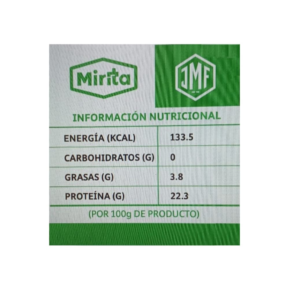 Bandeja de filete de pescado castero Mirita (500 g / 1.10 lb) - Miniatura 4