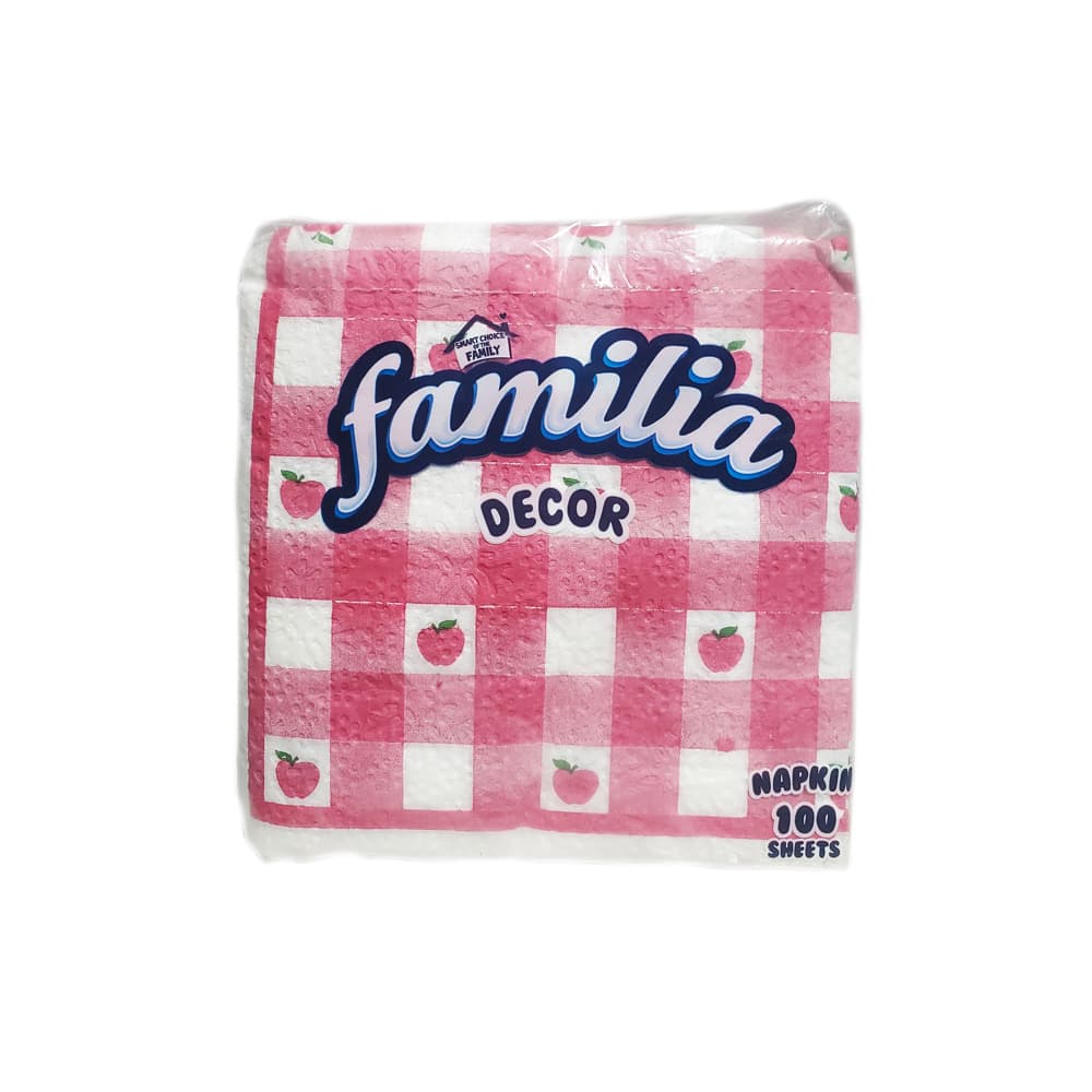 Servilletas con estampado Familia (100 U) - Imagen 1