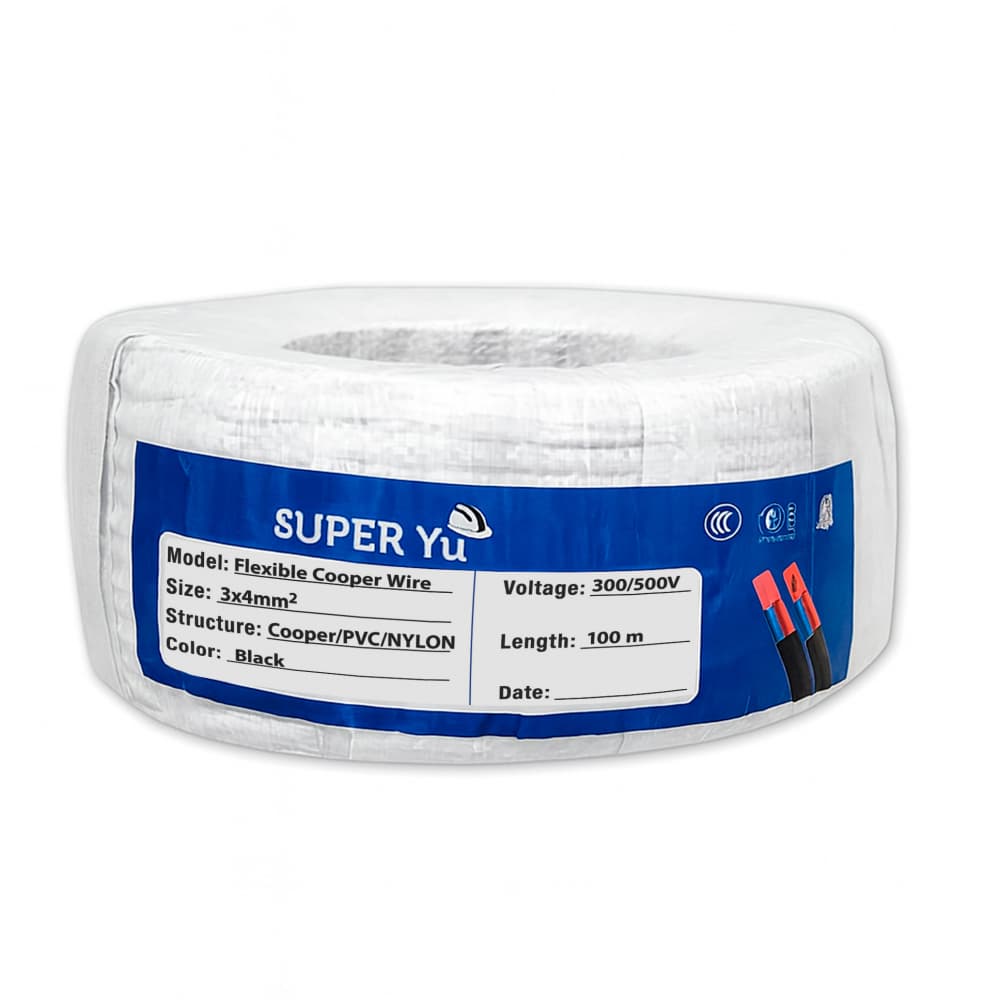 Cable eléctrico flexible multiconductor 3 × 4 mm² 300/500 V Super Yu (100 m) - Miniatura 7