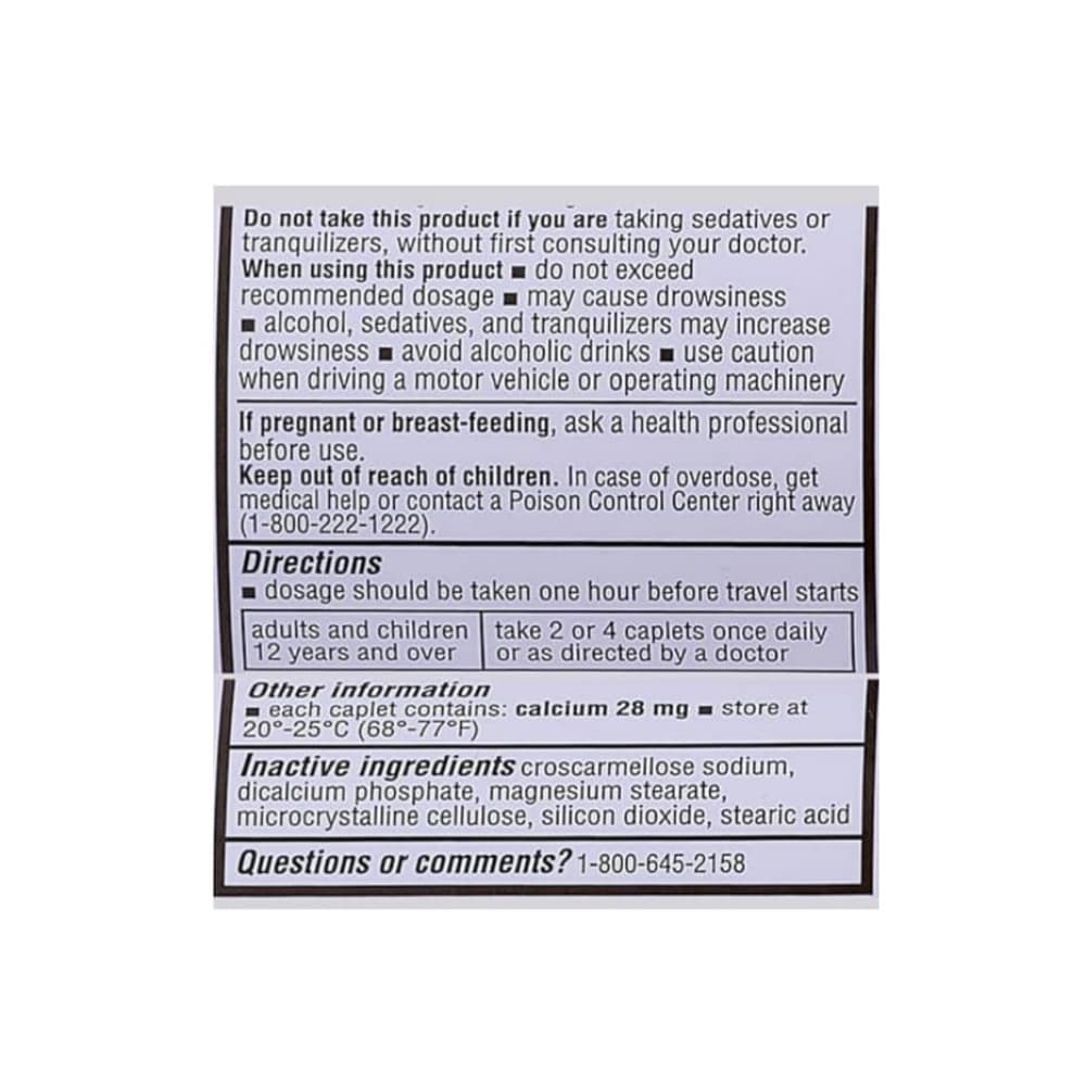 Meclizina 12.5 mg Rugby (100 tabletas) - Miniatura 3