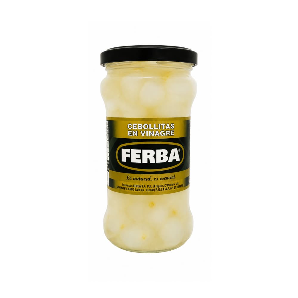 Cebollitas en vinagre Ferba (300 g / 10.58 oz) - Miniatura 1