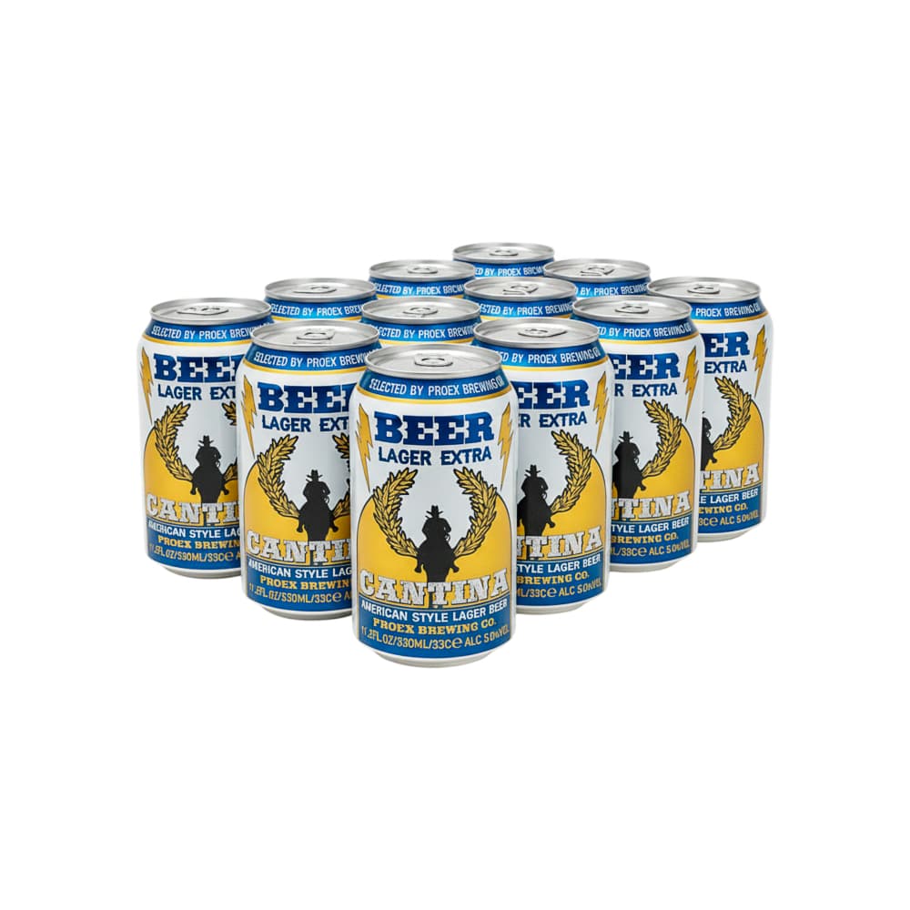 Cerveza Cantina (12 X 330 ml / 11.2 oz) - Imagen 1