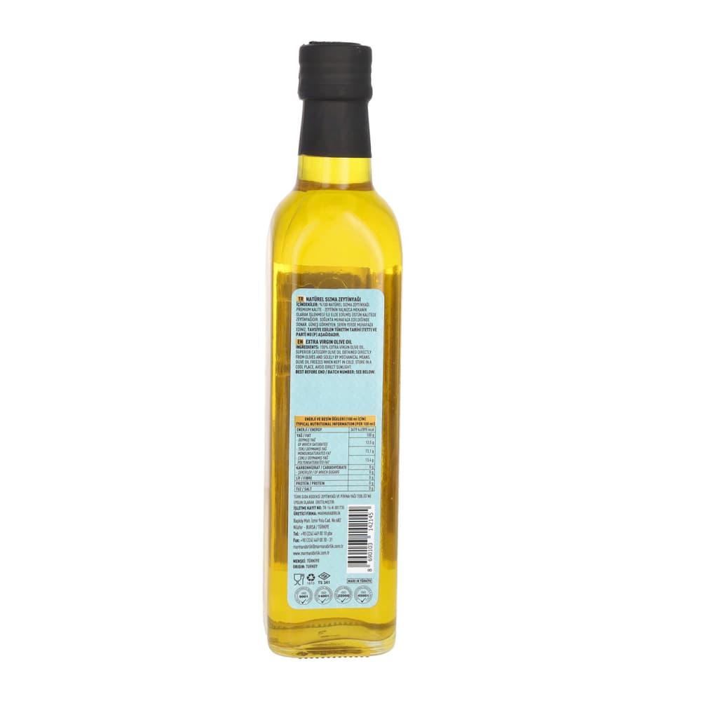 Aceite de oliva extra vigen Marmarabirlik (500 ml) - Miniatura 3