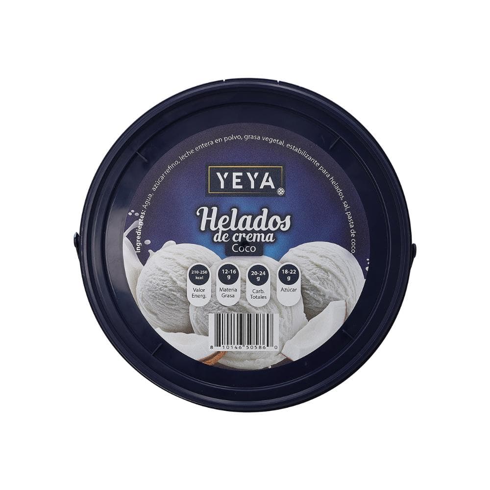 Helado de crema sabor a coco YEYA (4 L) - Miniatura 5