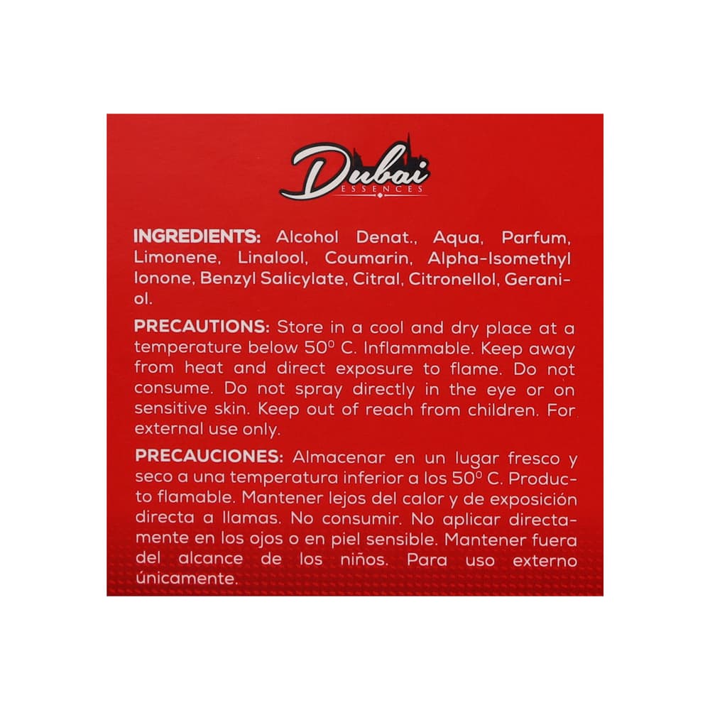 Eau de parfum para hombre Dubai 3 (100 ml) - Miniatura 4
