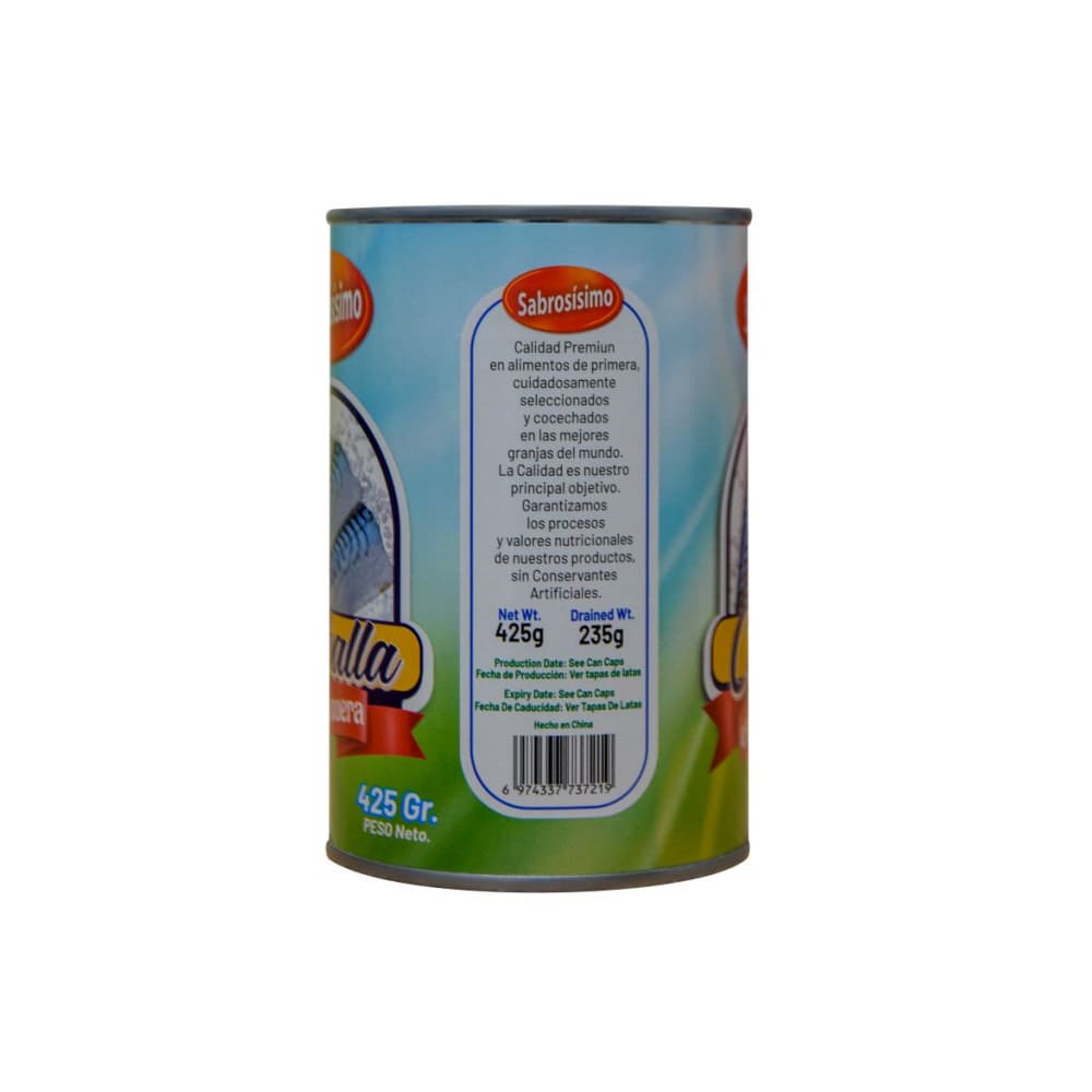 Caballa en salmuera Sabrosísimo (425 g / 14.99 oz) - Miniatura 4