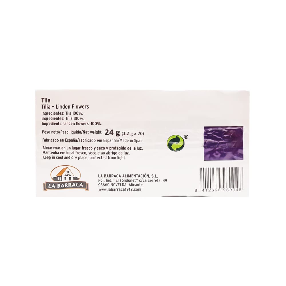 Té de tilo La Barraca (24 g) - Miniatura 2