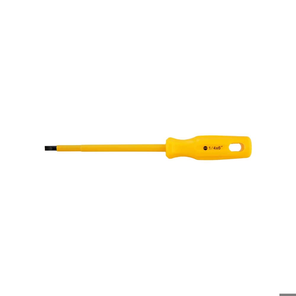 Destornillador con varilla aislada de paleta 1/4" x 6" Vonder - Miniatura 5