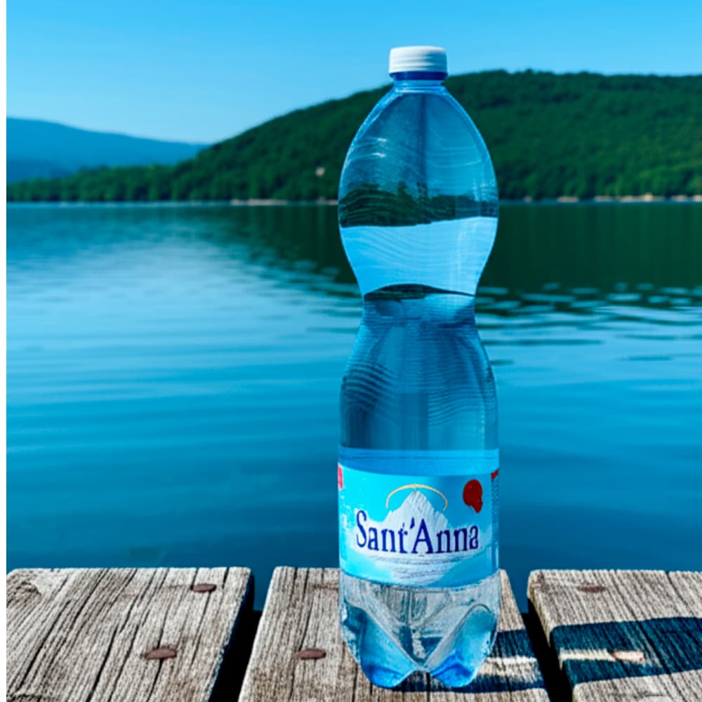 Agua mineral natural con gas Sant'Anna (1500 ml) - Miniatura 4