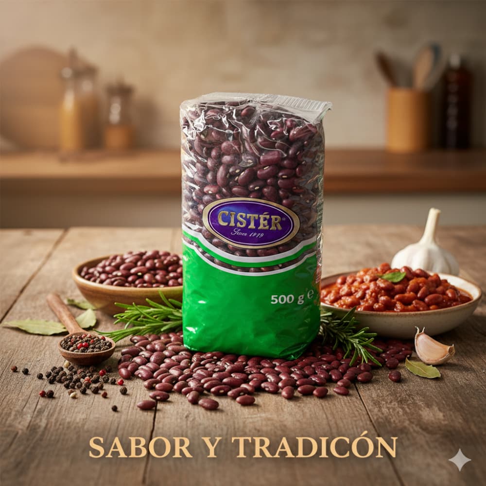Alubia - Frijoles colorados - Cistér (500 g / 1.10 lb) - Miniatura 4