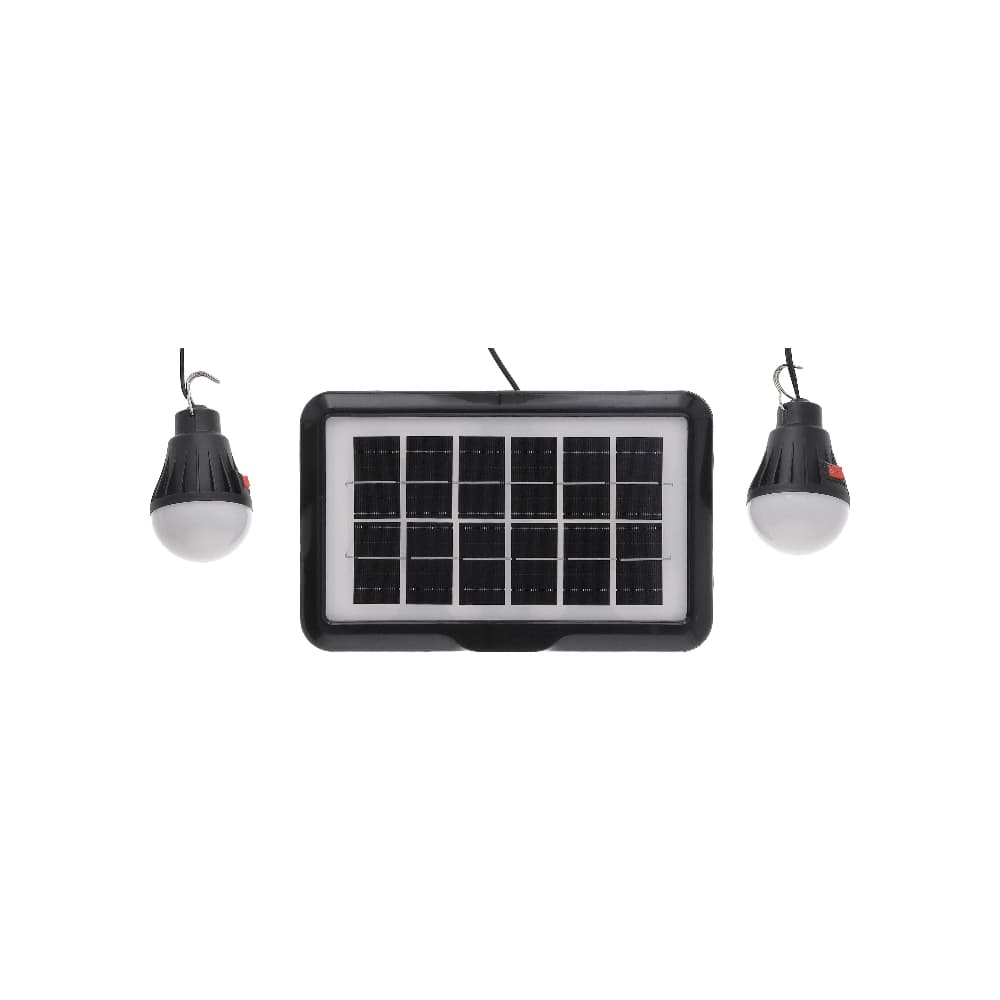 Ventilador de mesa solar recargable 14" AC/DC con altavoz Quanteck QT-145B - Miniatura 4