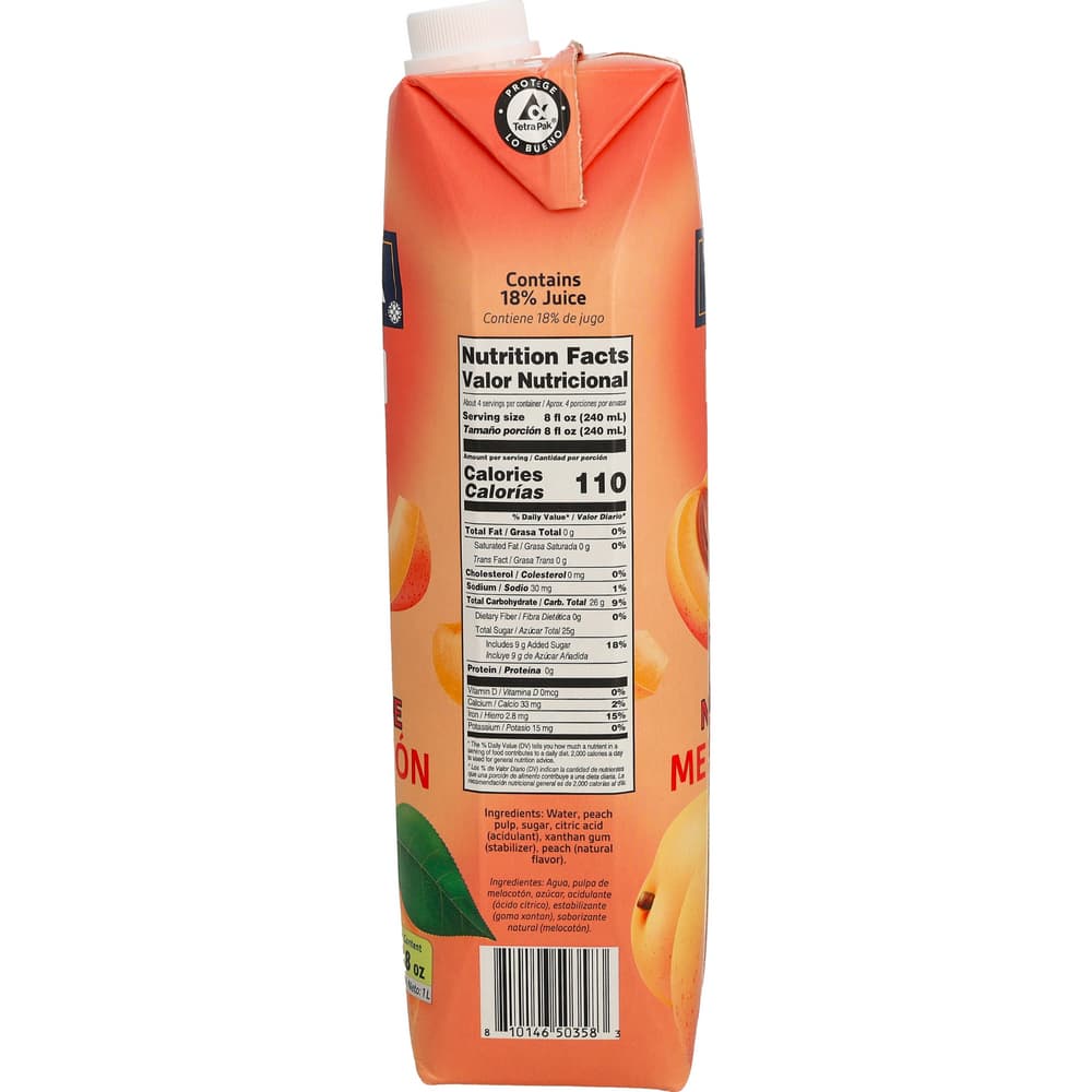 Néctar de melocotón YEYA (12 x 1 L / 33.8 fl oz) - Miniatura 4