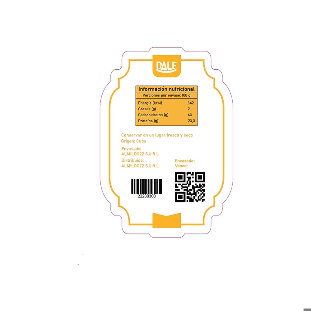 Frijoles negros Dale (454 g / 1 lb) - Miniatura 2