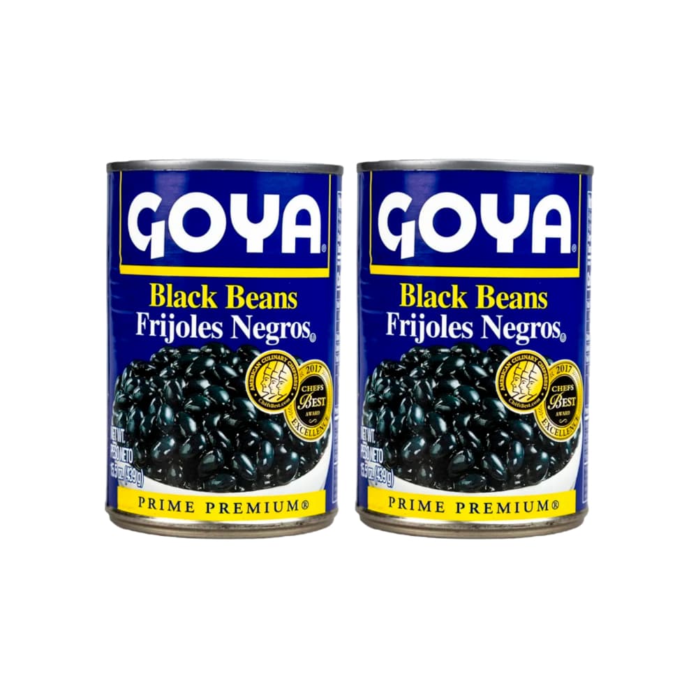Frijol negro enlatado Goya (2 x 439 g / 15.5 oz) - Imagen 1