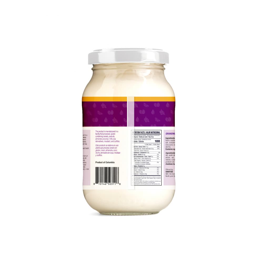 Mayonesa con ajo Yeya (6 x 420 g / 14.8 oz) - Miniatura 3