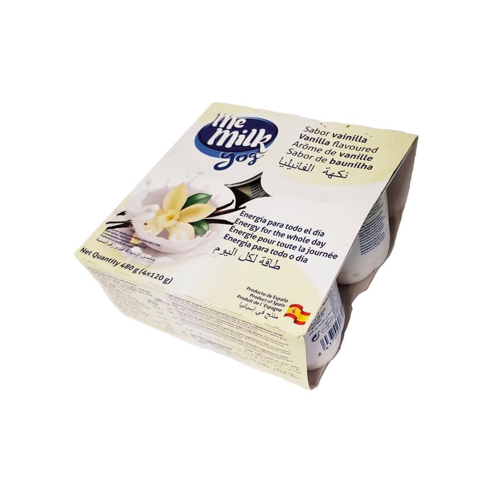 Yogur pasteurizado con sabor a vainilla Me Milk (4 x 120 g / 4.23) - Miniatura 2