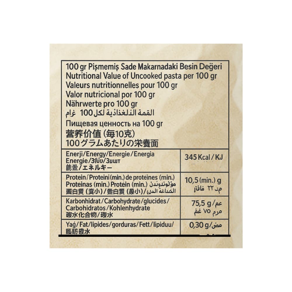 Pasta coditos Ada (2 x 500 g / 1.1 lb) - Miniatura 4