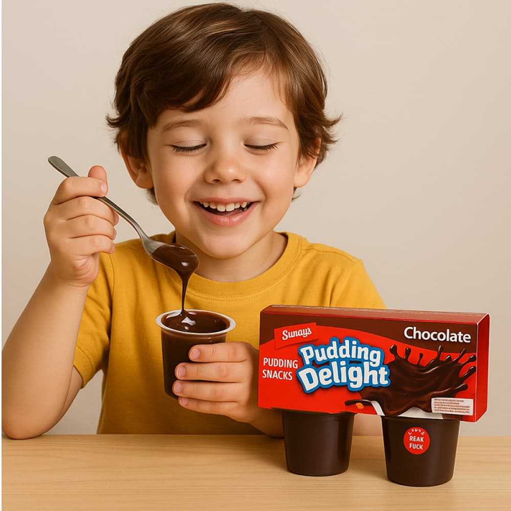 Natilla de chocolate Sunny' s (4 x 92.1 g / 3.25 oz) - Miniatura 4