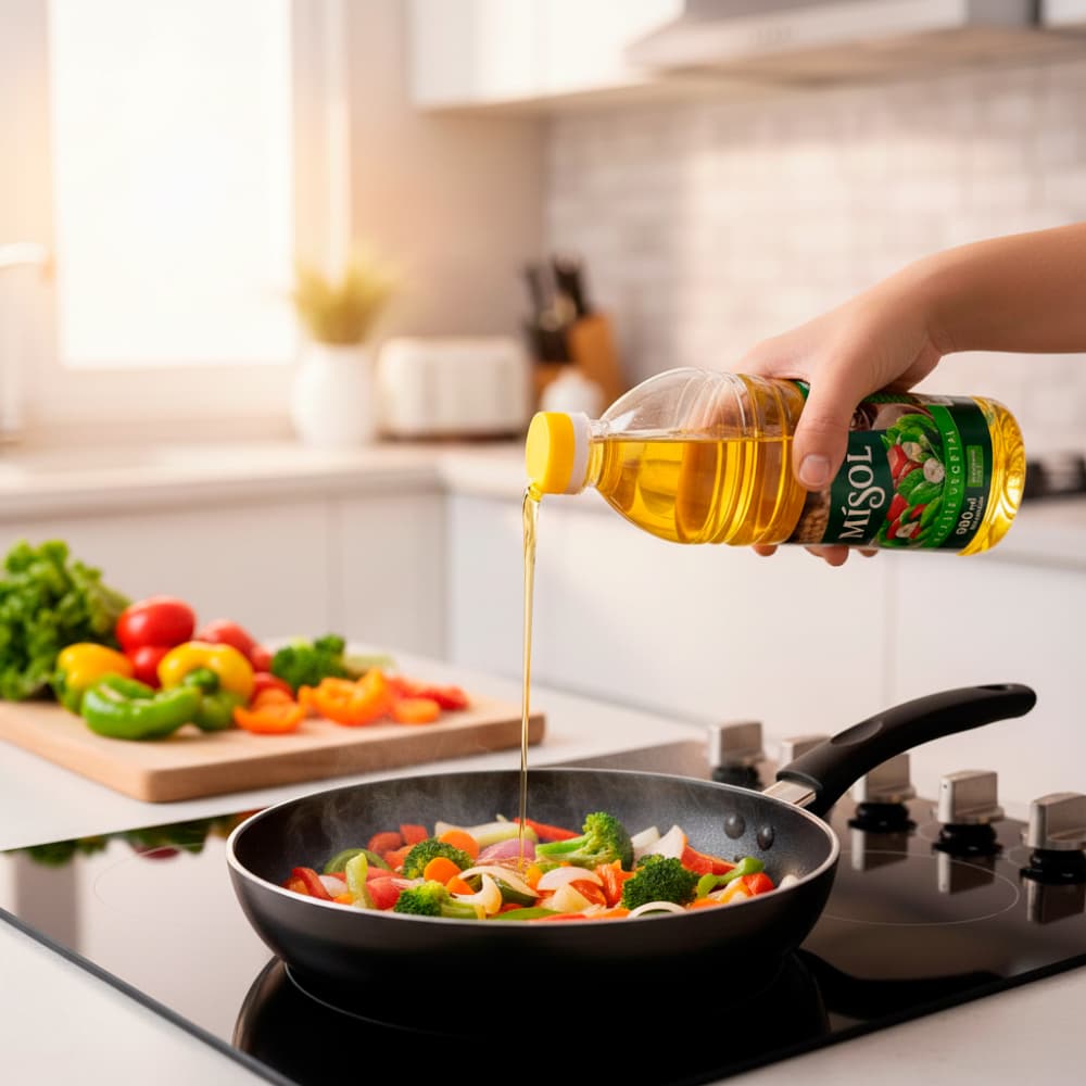 Aceite vegetal Mísol (900 ml) - Miniatura 4