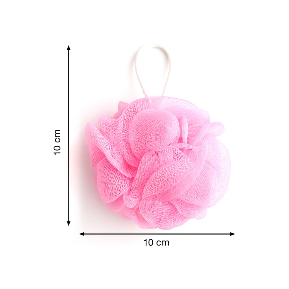 Esponja de baño exfoliante color rosa Genérica (50 g / 1.76 oz) - Miniatura 4