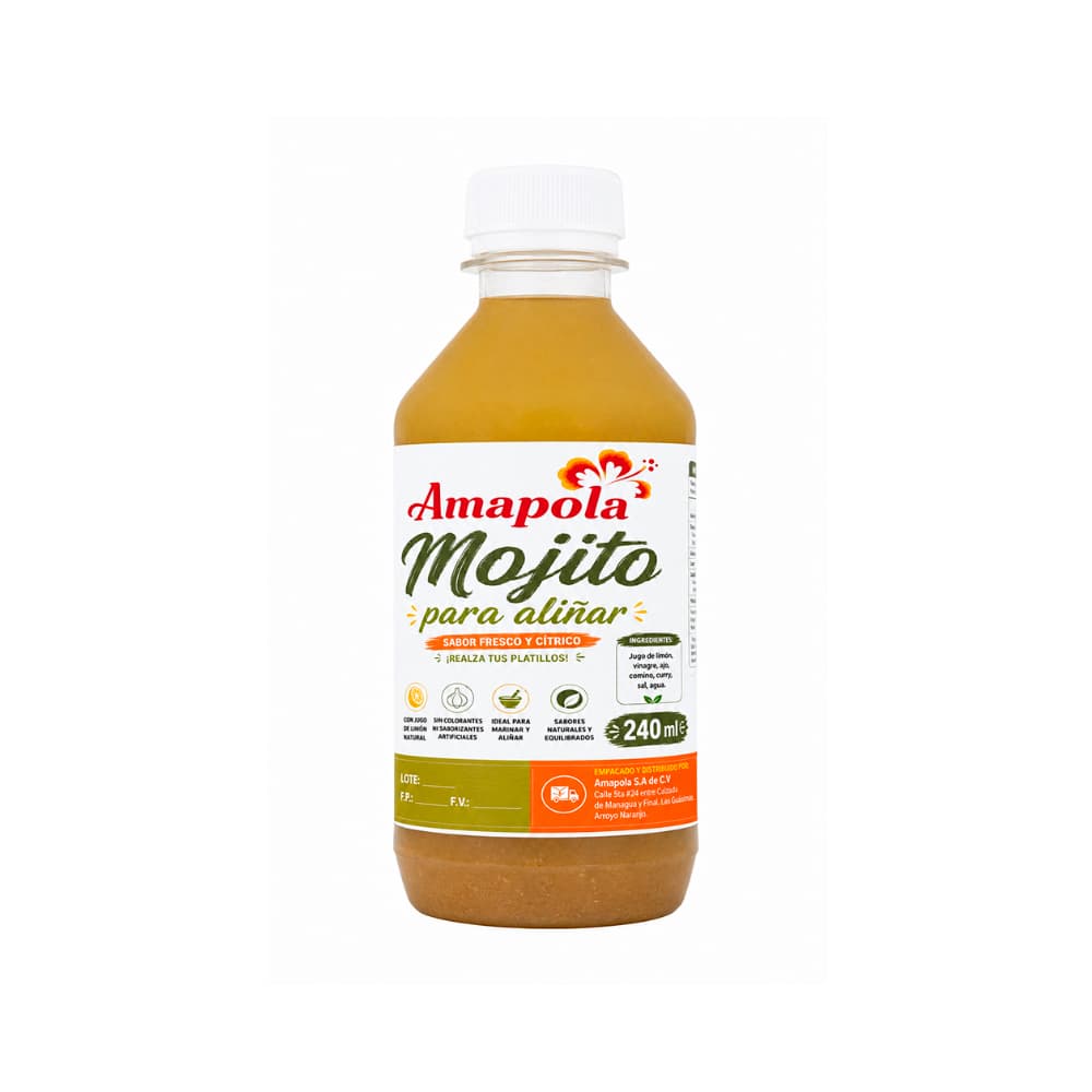 Mojito Amapola (240 ml) - Miniatura 1