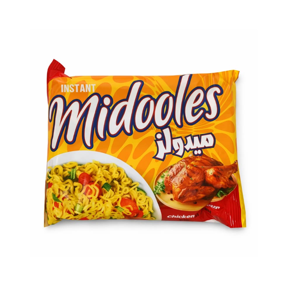 Sopa instantánea de fideos sabor pollo Midooles (80 g / 2.82 oz) - Miniatura 1