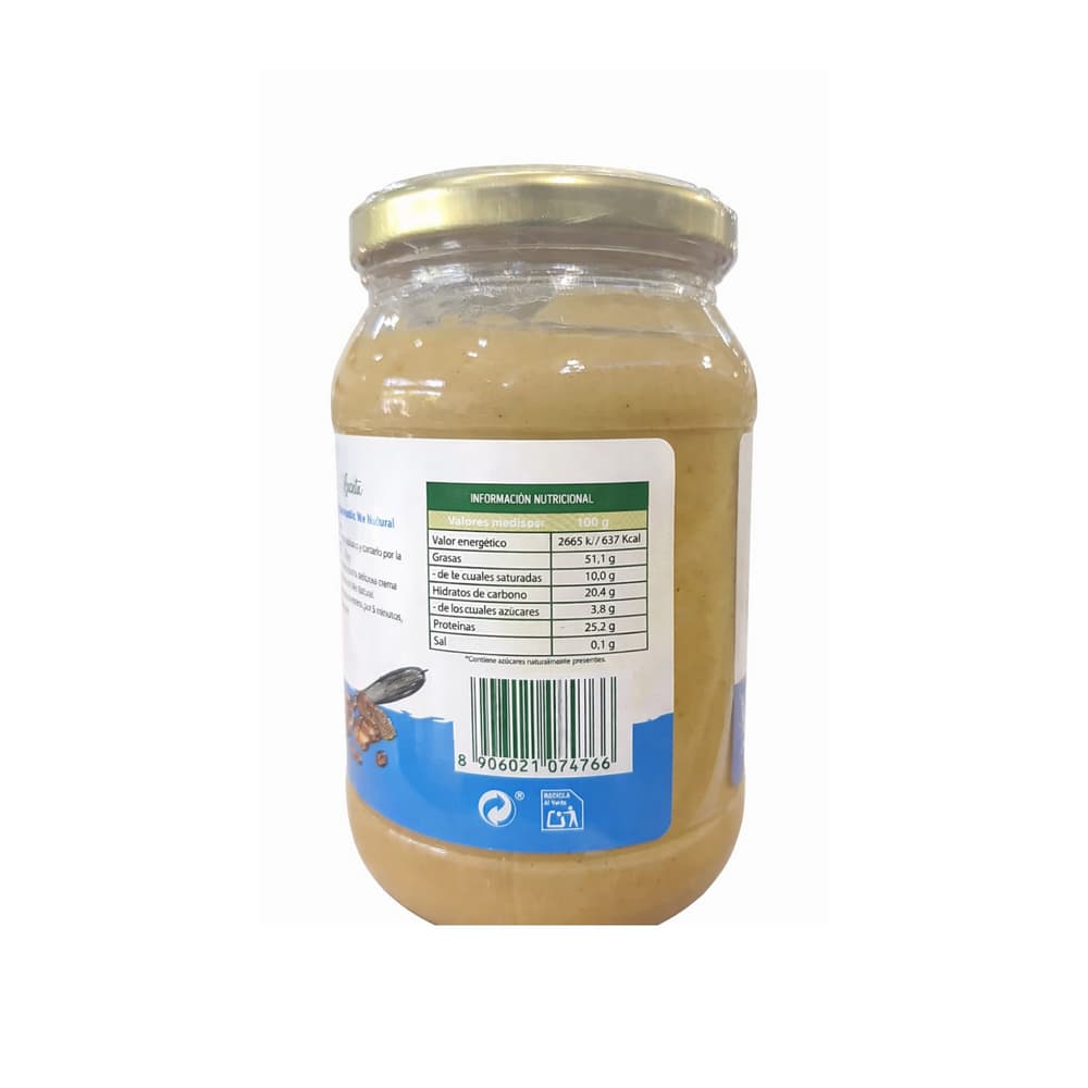 Crema de cacahuete We Natural (475 g / 1.05 lb) - Miniatura 3
