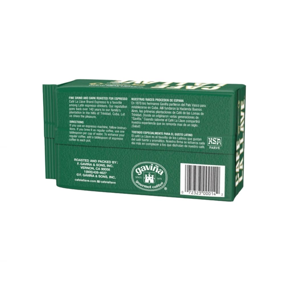 Café espresso La Llave (284 g / 10 oz) - Miniatura 4