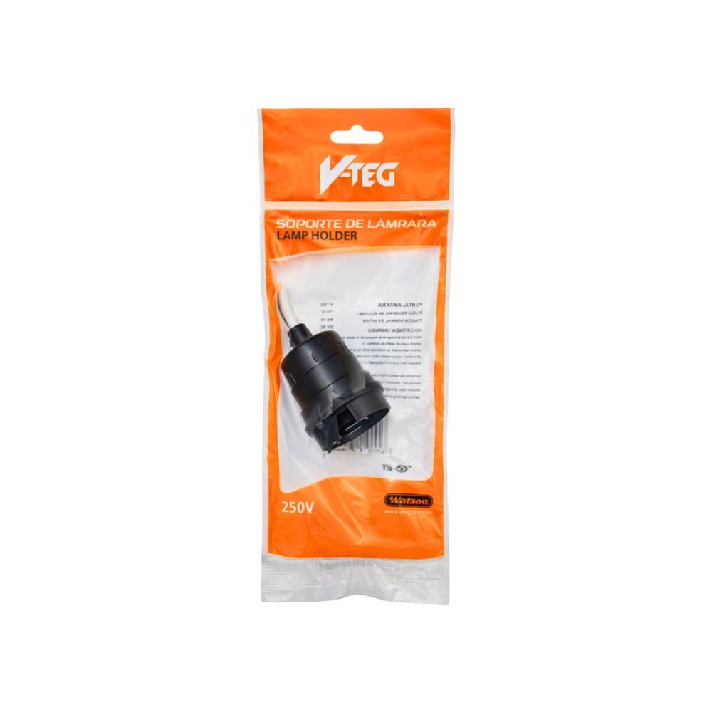 Sóquet para bombillo - 250 V - V-TEG - Miniatura 3